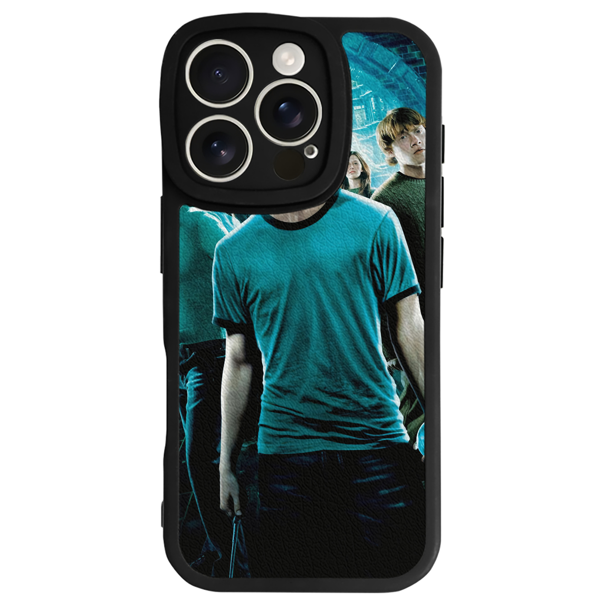（画像用） Harry Potter ハリー・ポッターシリーズ 【iPhone 16シリーズ対応】シリコンスマホケース（レザー調） 材質：シリコン